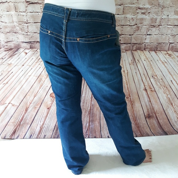 NWD French Connection Western Blue Jeans - Picture 7 of 8
